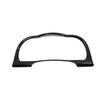 Car ABS Garnish Detector Dashboard Meter trument Panel Gauge Frame Stick For Toyota Highlander 2015 2016 2017 2018