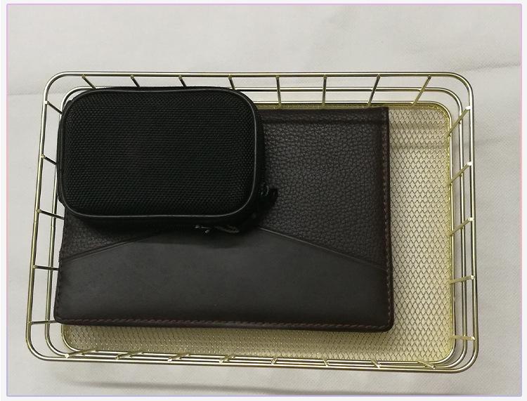 

Gold Iron Fruit and Jewelry Storage Basket for Household Sundries золотой