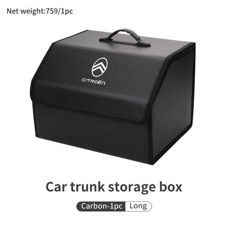 AAMI1 Car Trunk Storage Box Foldable Large Capacity Trunk Organiser For Citroen Jumper Celysee Cactus Picasso Aircross Saxo Grand