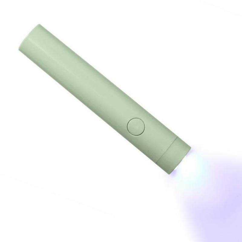 

Міні-сушарка для нігтів УФ-світлодіодна лампа Складна лампа USB для сушіння гель-лаку для нігтів Клей Згинається сушарка для випічки Інструменти для манікюру нігтів Rounded зелений