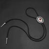 Vintage Western Cowboy Bolo Tie Celts Necktie Punk Necklace Costume Accessory American Bola Tie Western