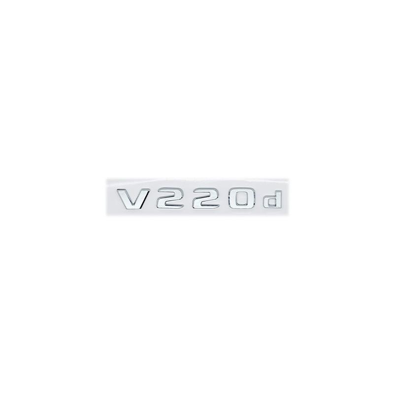 3D Letters V250d V300d NIGHT EDITION ABS Emblem for Mercedes Benz V Class W447 Car Fender Badge Trunk Nameplate Logo Sticker QO1