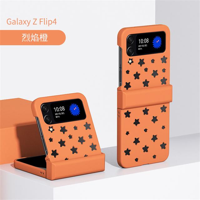 Korejský luxusní hvězdný kryt na telefon s plným displejem pro Samsung Galaxy Z Flip 3 5g Z Flip3 Zflip3 Zflip4 Zfflip 3 4