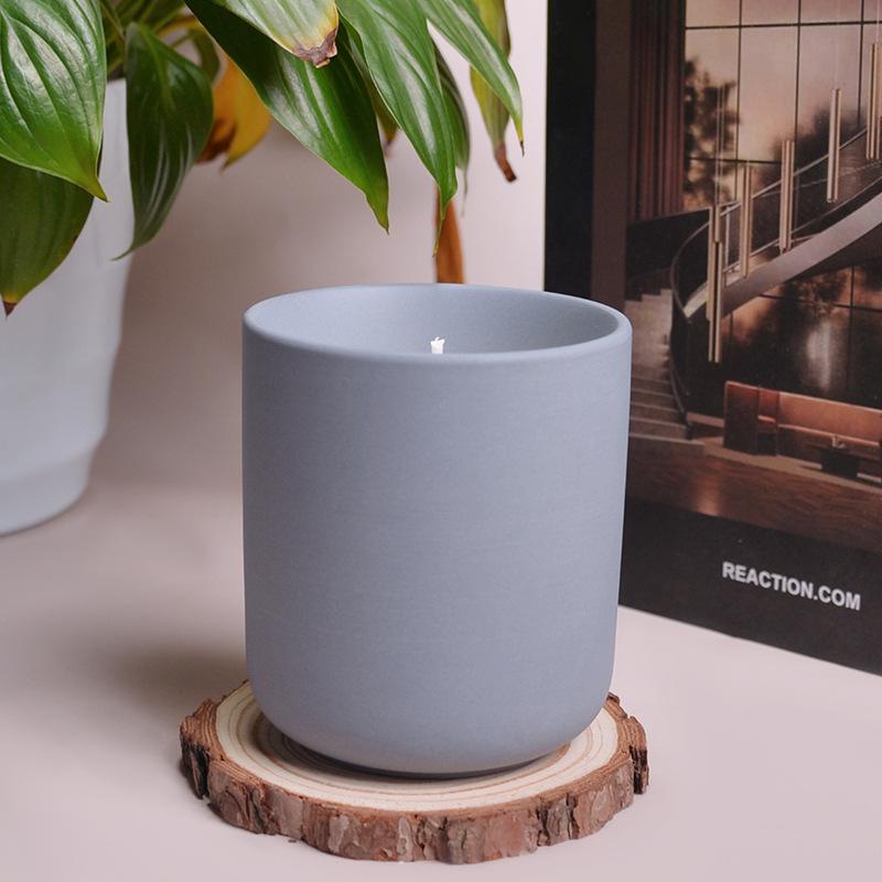 Aromatherapy Candle Creative Valentine's Day Teacher's Day Diy Candle Cup Container Ornament Ceramic Fragrance