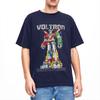 Unisex Unisex's T-Shirts Voltron Legendary Defender Fashion Pure Cotton Tee Shirt Short Sleeve Robot Anime T Shirt Tops Big Size