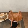 Niche Design Casual Handbag, Vintage Simple Shoulder Underarm Bag Fashion Daily Commute Crossbody Purse
