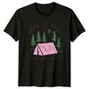 Under The Stars Away From Womens T-Shirt Nature Lover Camping Birthday Gift