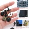 Gemischte Auto-Motorräder Metallschraube Gewindeschneidbefestigung Clip U-Typ Clip mit Schraube Anti-Rost-Schutz Clip Schraube Schnalle Eisenblech