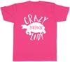 Unisexs Ladies Crazy Tortoise Lady TShirt