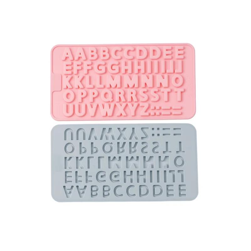 

Силиконовая форма для шоколада с цифрами, алфавитом, печеньем, конфетами, тортом, противнем, инструментом для выпечки, украшением торта, кухонными принадлежностями синий