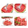 Quickly Cutting Stainless Steel Watermelon Slicer With Handle Diced Fruit Divider  Mango