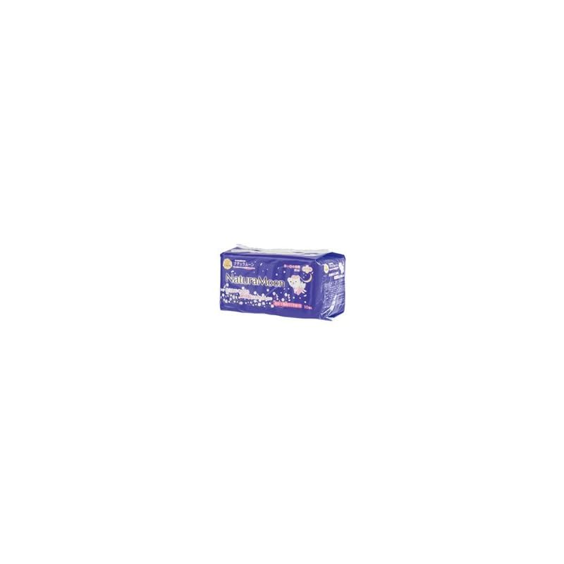 

Natura Moon sanitary napkin for nighttime use with wings 10 pieces x 6 bags set