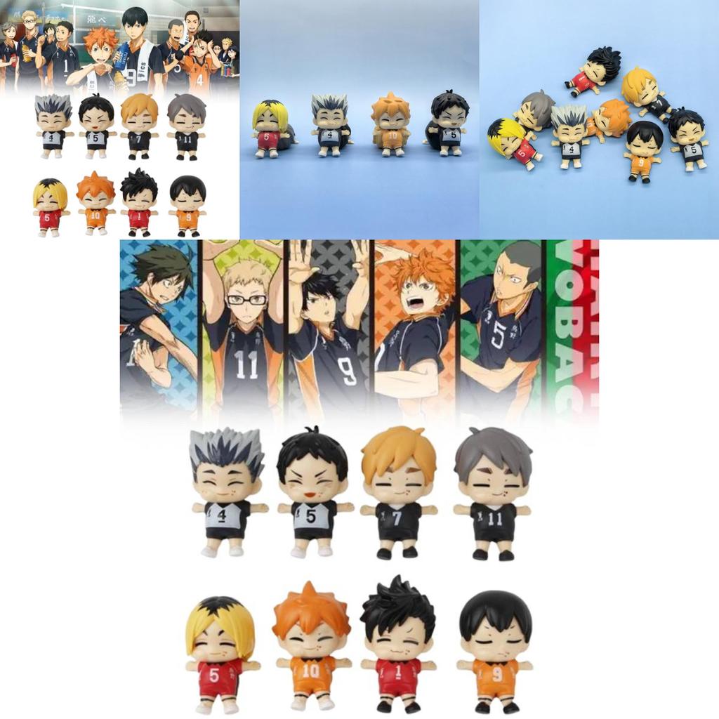Q Haikyuu Version Action Figure Model Anime Displays Toy Cartoon Doll Kids Gift