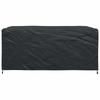 Solid Black Furniture Cover 240 x 180 x 100 cm 210D