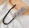 2025 Pearl Flower Bun Hair Tool: Stylish Korean Updo Accessory for Women