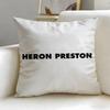Popular Fashion Brand Heron Preston Cushion Cover Soft  EasyWash Pillow Case  Versatile for Couch Bed Travel and Office