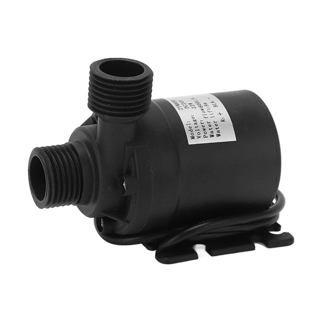 DC 24V Brushless Water Pump Submersible 800L/H Flow 9500rpm IP68 Waterproof for Pond Aquarium Fish T