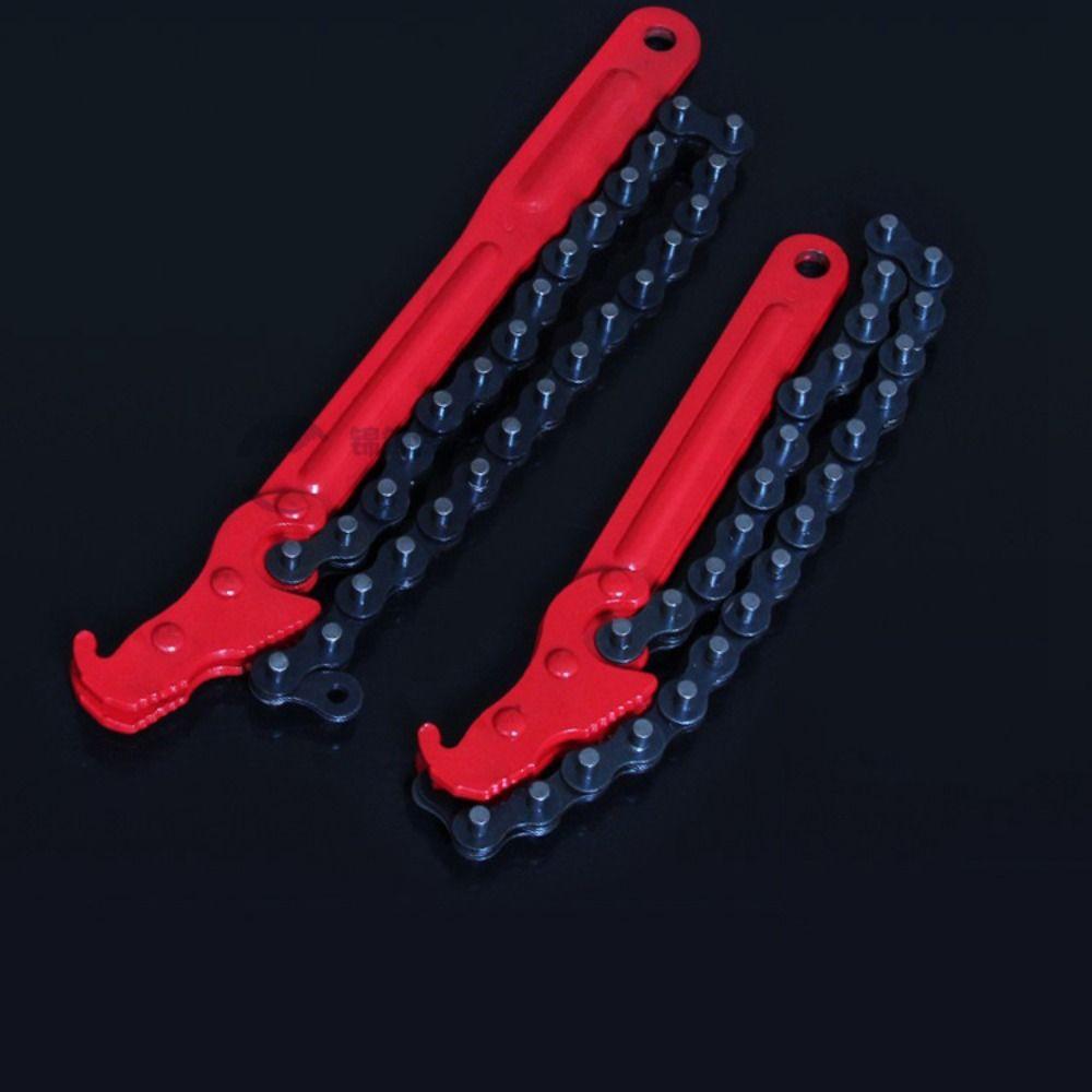 Chain Type Oil Filter Wrench Key 8"11" Oil Filters Grip Spanner High Quality   Vehicle
