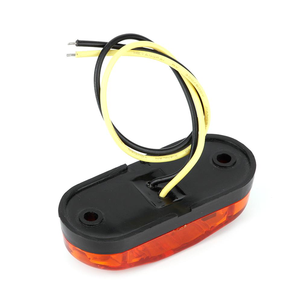 10Pcs 2LED Side Marker Light Signal Lamp for Car Truck Trailer 10-30V
