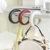 Portable Purse Hanger, Foldable Purse Handbag Hook Table Hanger Holder, Non- No-Punching Table Hook