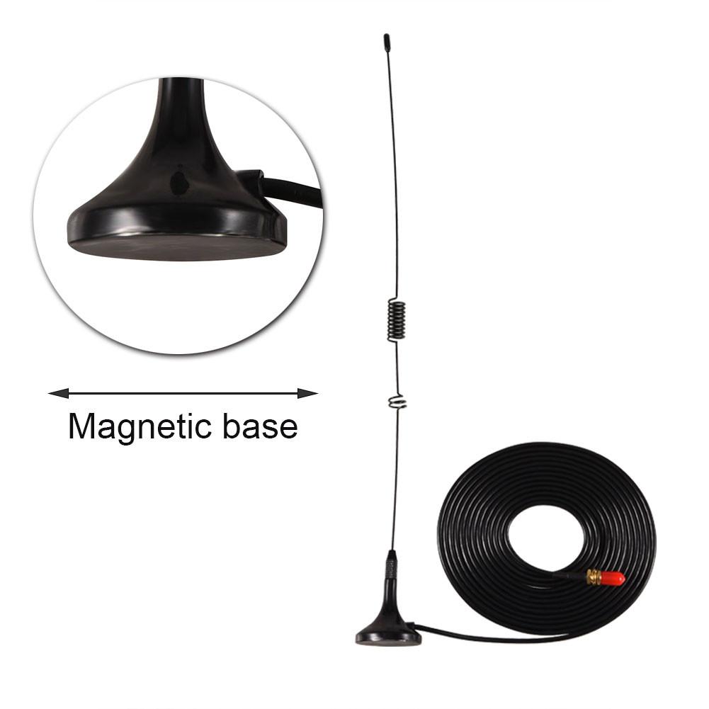 UT106UV SMA Female Dual Band Car Antenna with Magnetic Base for Walkie Talkie Two Way Radio