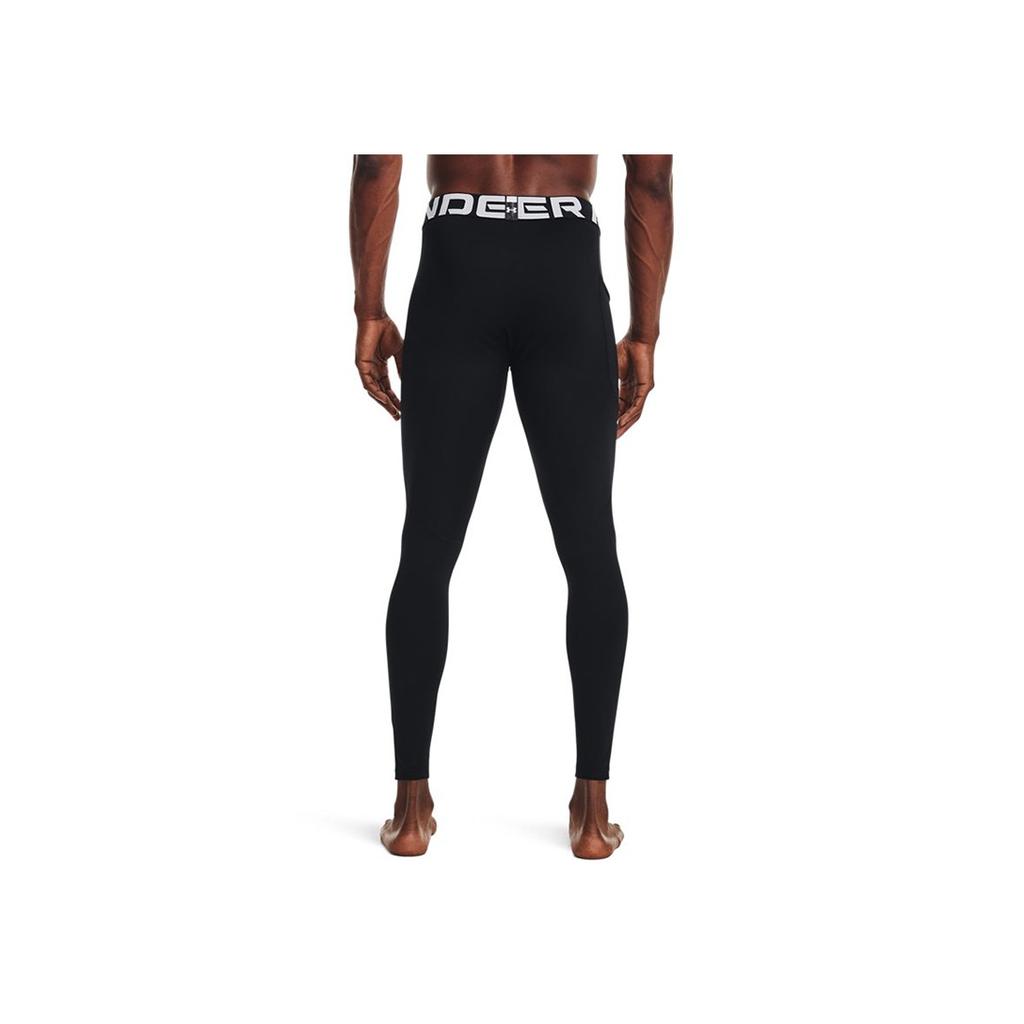 Under Armour Casual Sports Compression Fitness Pants Men Bottoms Black 1366075-001