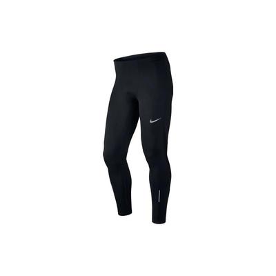 Solid Color Logo Print High Waist Fitness Pants Men Bottoms Black 856887-010