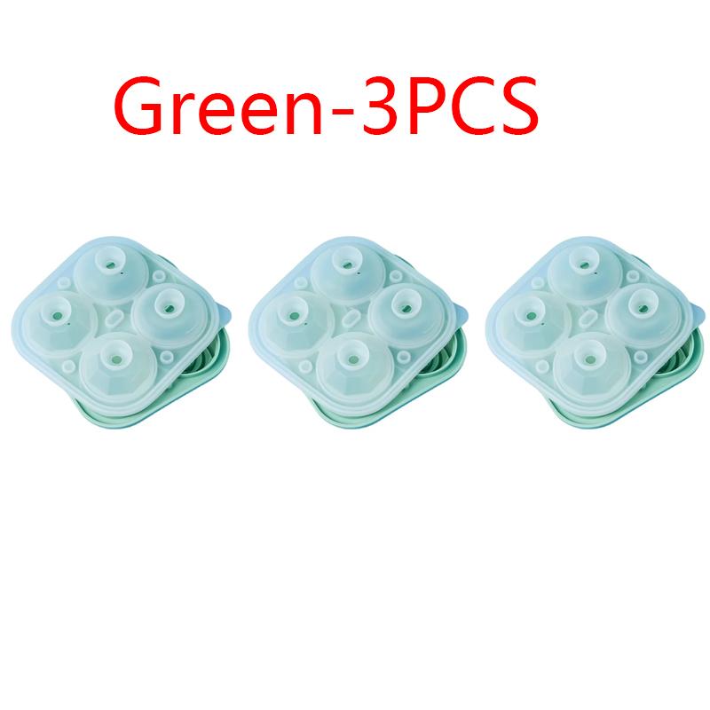 3D Large Ice Cube Tray, 2.5-inch Rose Ice Mold, 4 Giant Cute Flower Shaped Ice Silicone Molds Suitable for Cocktail Juice