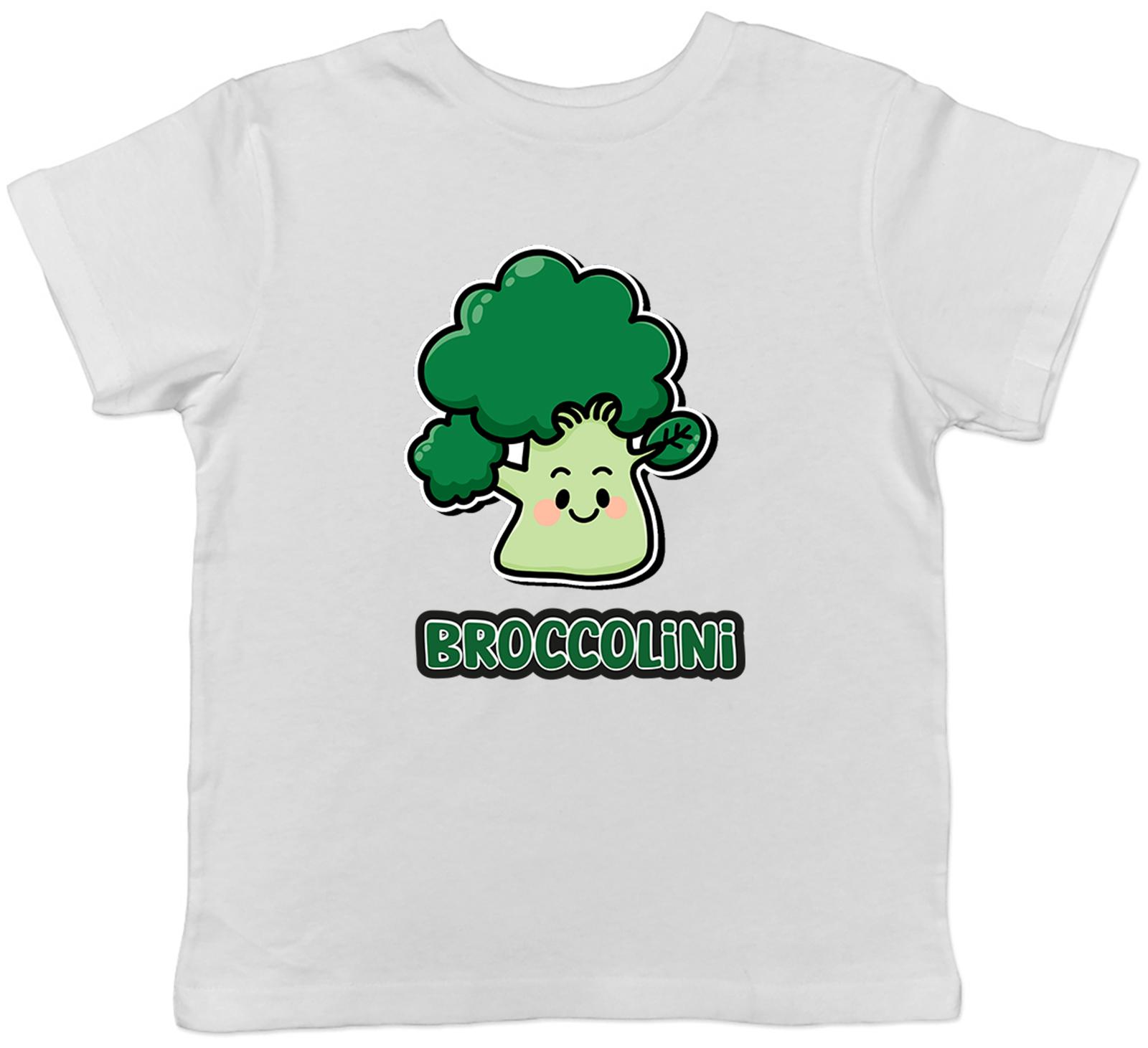 Funny Broccoli Kids T-Shirt Broccolini Vegetarian Childrens Boys Girls Gift 100