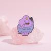 Cloud Adorable Purple Adventure Cartoon Brooch Alloy Badge Unique Accessories All For