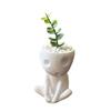 Hydroponic Plant Utensils Minimalist Flower Pot Creative Cute Vase Handicraft Abstract Hydroponic Flower Holder Dining Table