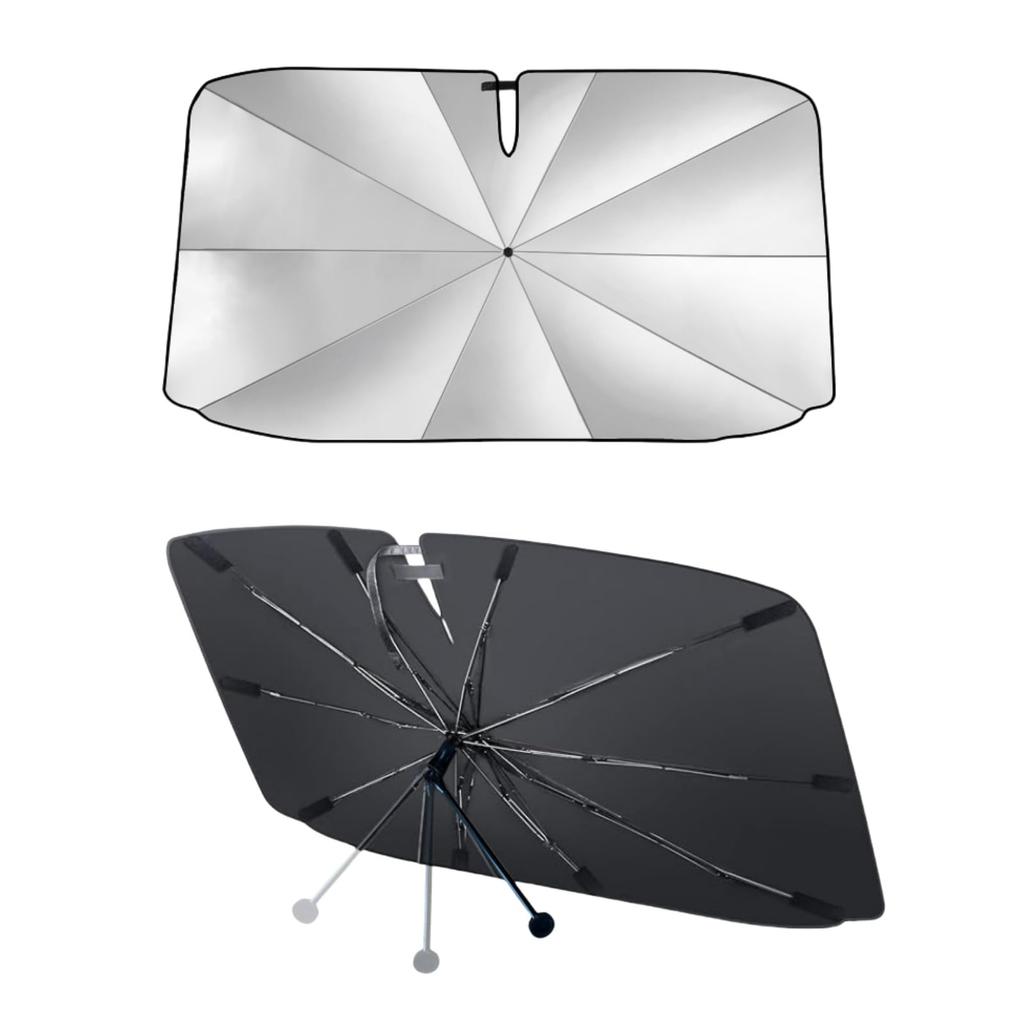 Schaccess 2025 Improved Mazda CX-5 Car Sunshade, Umbrella-Type, Opening, Foldable, Won't Damage Interior, Rearview