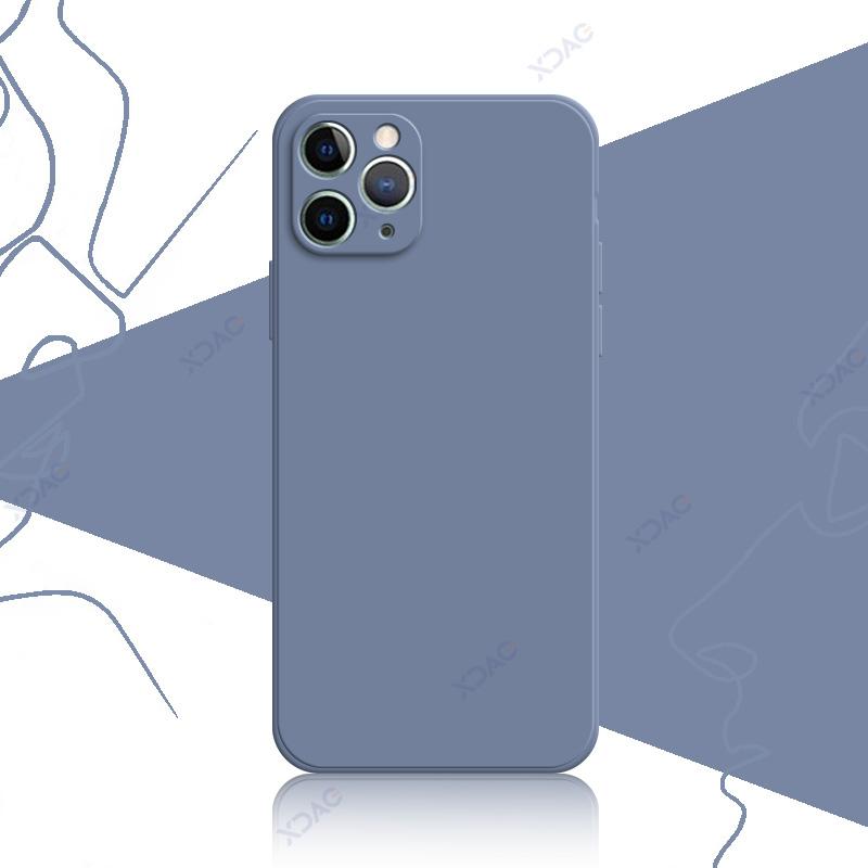 Cover carine per iPhone 11 Pro Max iPhone11 11Pro 11ProMax 360 Morbide Quadrate in Silicone Liquido Borse Armatura Scudo
