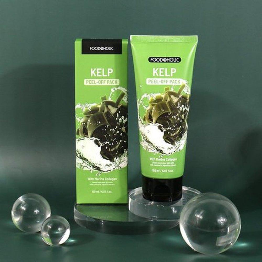 (2 pieces) Foodaholic Collagen Peel Off Pack 150ml / Kelp