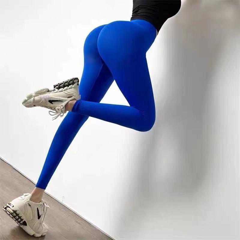 High-Waisted Seamless Yoga Leggings Women Breathable Compression Workout Pants Butt-Lifting Fit Running Gym Use
