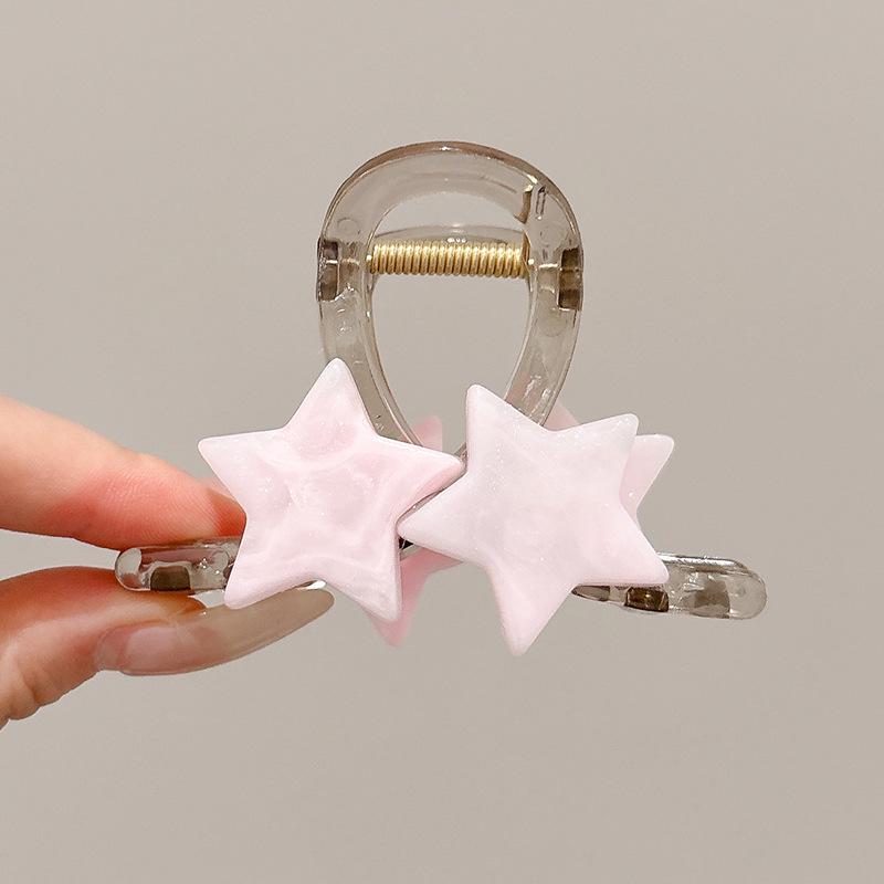 Elegant French Retro Small Shark Hair Clip for Thin Hair