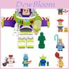 Disney Toy Story Buzz Lightyear Woody Mini Conjunto de Blocos de Construção Brinquedos Educativos para Crianças