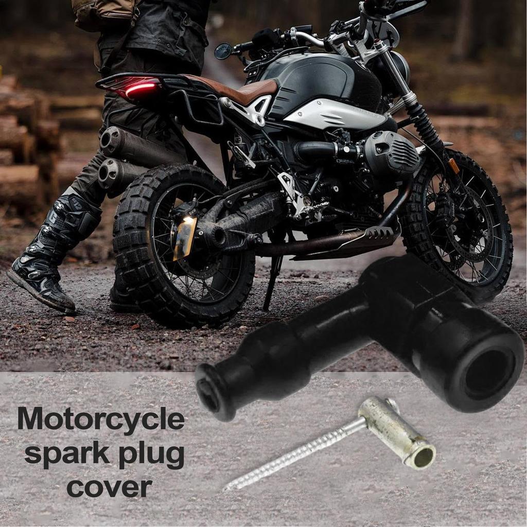 Osłona fajki świecy zapłonowej - Pokrywa silnika motocykla, Wtyczka złącza zapłonu | Odporna na ciepło