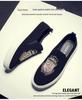 Men's Trendy Summer Slip-on Loafers - British Embroidery & Comfort