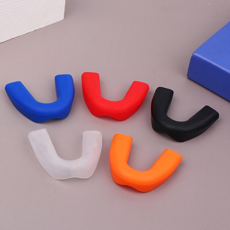 1/5Pcs Silicone Mouthguard Teeth Protector Guard Mouth Tray For Bruxism Grinding Anti-Snoring Teeth Whitening Boxing Protection
