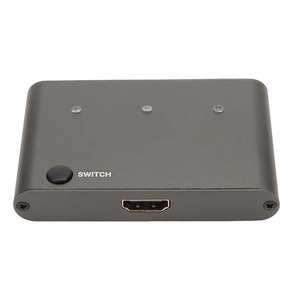 HD Multimedia Interface Switch 3in 1out 3Gbps Transmission 3 Port 4K Switcher Splitter for