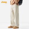 JEEP Men's Pure Cotton Straight-Leg Casual Pants