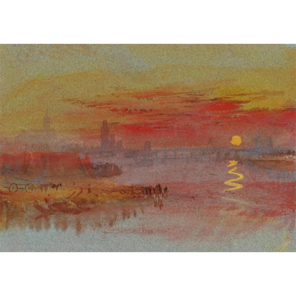 Vintage Art Poster William Turner Oil Painting Print for Galley Coffee Bar Poster Canvas Painting For Home Living Room Decor