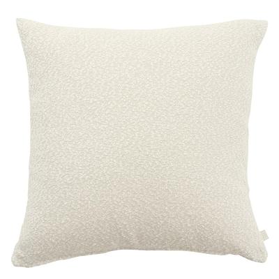 Quarter Report Rustic Cushion Solid Zipper Made In Japan Cover, Boucle, Natural, Approx. 45x45cm, Color, Simple, Closure,