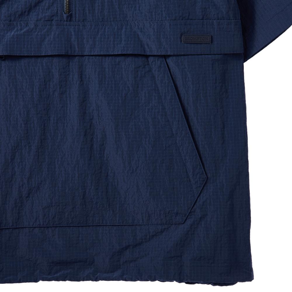 BROMPTON LONDON Ripstop Half Sleeve Anorak - Navy (P242Uan431)