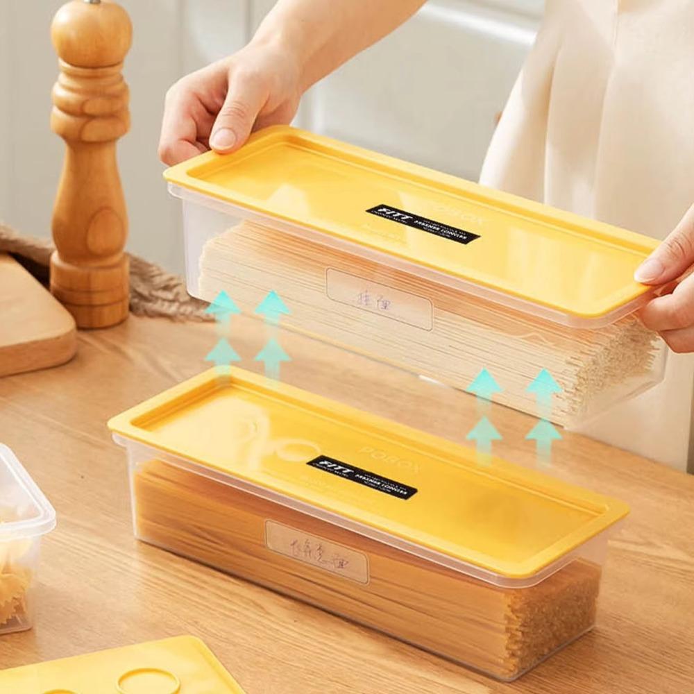 Fresh-Keeping Noodle Spaghetti Container Cereal Preservation Storage Box  Kitchen Accessories
