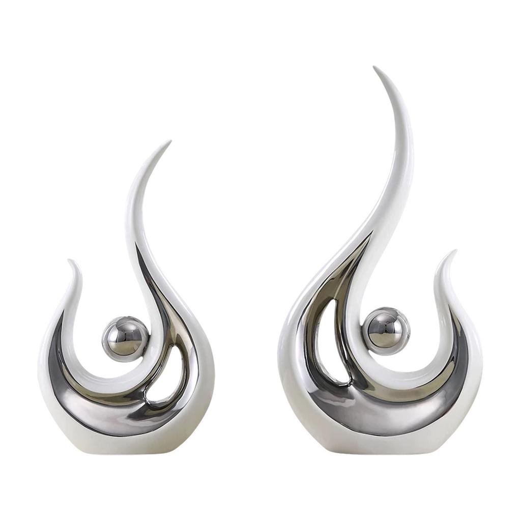 Abstract Art Statue Resin Figurine Modern Sculpture Luxury Decorative Object for Home Office Interior Decoration