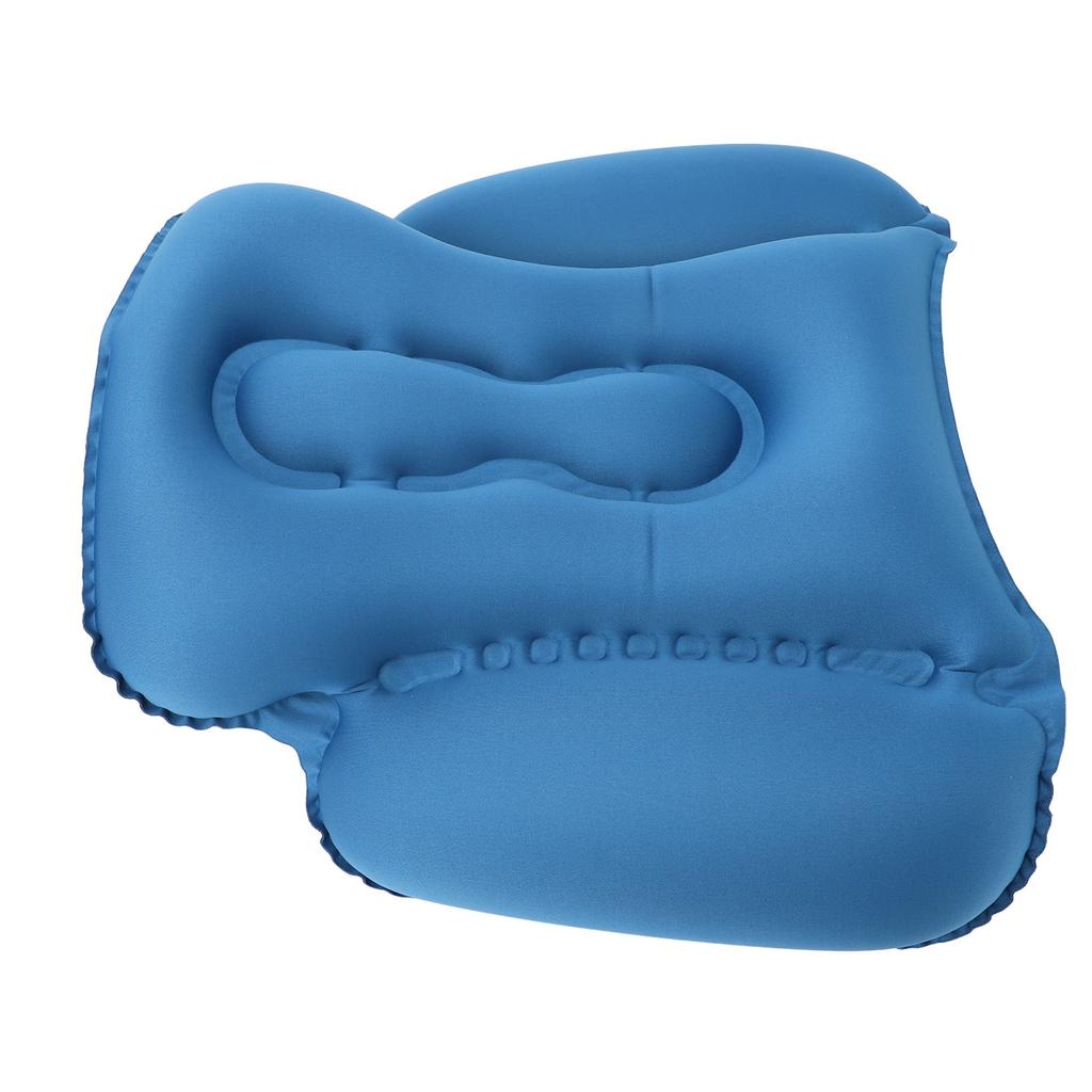 Inflatable Lumbar Travel Pillow for Airplane Ergonomic Soft Office Chair Back Support Pillow for