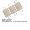 3Pcs Door Silencer Prevent Locking Anti-collision No Noise Elastic Bands Sound Insulation Toddler Safety Door Latch Cover Living Room Supply