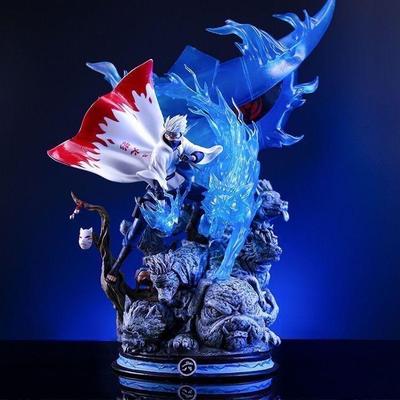 Naruto Anime Character Flagship Kakashi Handmade - Anime Character Collection Desktop Case Decoration Gift 22cm